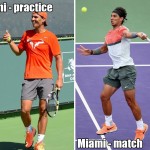 Rafa Nadal’s Practice vs. Match Kicks (Lunar vs. Air Max)